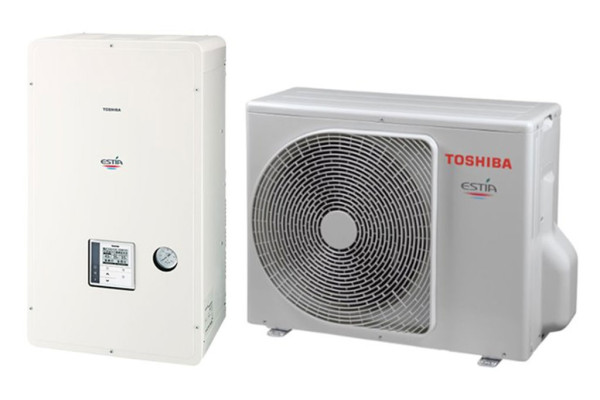 Toshiba HWS-1405H-E / HWS-1405XWHM3-E ESTIA Hydrobox (R410a, 1 fázis, 3 kW-os elektromos patronnal)
